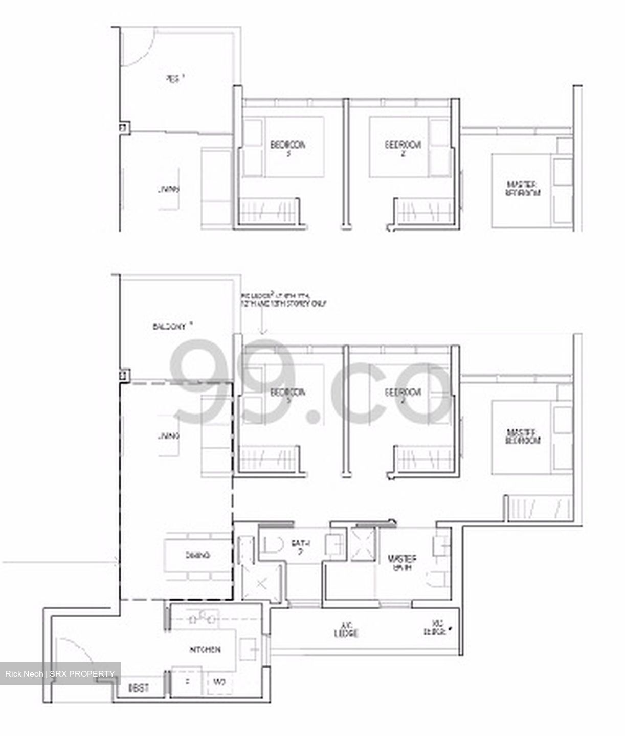 Riverfront Residences (D19), Apartment #523961321